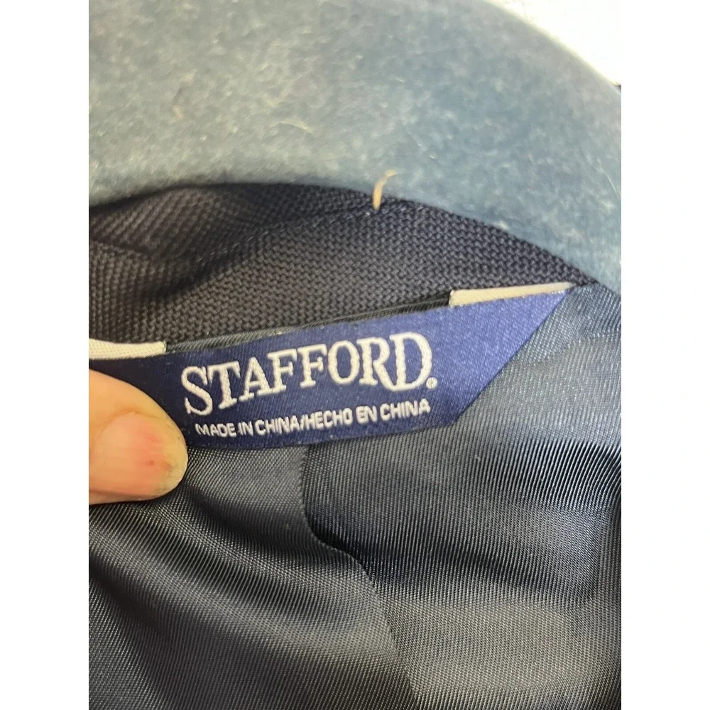 Men's Strafford Signature Navy Blue Sport Coat